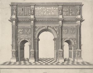 Spejl af romersk storhed af Antonio Lafreri