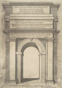 Spejl af romersk storhed af Antonio Lafreri