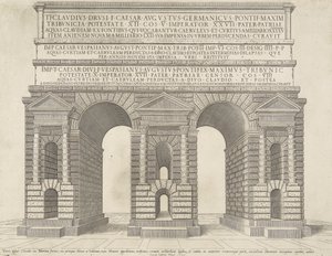Spejl af romersk storhed af Antonio Lafreri