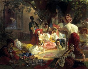Fontænen af Bahçesaray, 1849.