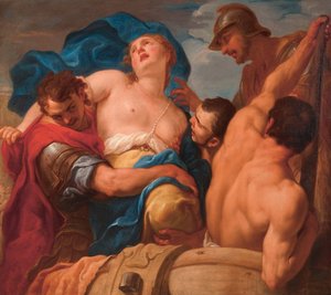 Voldtægten af Helen, ca. 1695.
