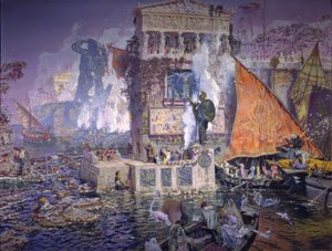 Kolossen på Rhodos af Antonio Munoz Degrain