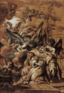 Transverberation af Sankt Teresa af Antonio Nasini