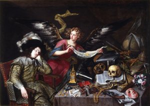 Ridderdrømmen af Antonio Pereda y Salgado de