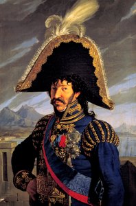 Portræt af Joachim Murat af Antonio Raffaele Callander