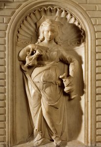 Begravelsesmonument for den salige Marcolino Amanni af Antonio Rossellino