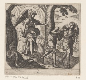 Udvisning fra paradis af Antonio Tempesta