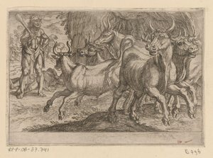 Hercules og kvæget fra Geryon The Twelve Labours of Hercules (serietitel) af Antonio Tempesta