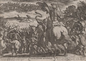 Plade 16: David Killing Goliath, fra 
