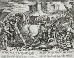 Romerne vildledt af Civilis