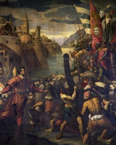 Venetianere og korsfarere erobrer Tyrus