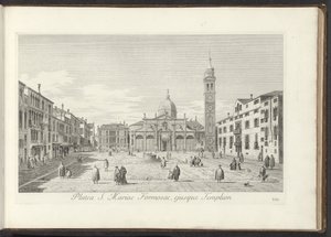 Udsigt på Campo Santa Maria Formosa i Venedig The Square of St. Mary Formosa og dets tempel (titel på objektet) Gezichten op bugemenen en pleinen in Venetië (serietitel) Den mest berømte udsigt over byen Venedig, fra Antonius-kanalens 38. luftrelief af Antonio Visentini