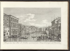 Se på Canal Grande, Palazzo Grimani og Ca