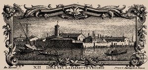 Venetiansk øboer, XII. Øen Lazzaretto Vecchio, 1777.