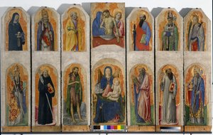 Polyptykon af Praglia, ca. 1448