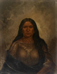 Chan-ku-wash-te-mine Good Road Woman, ca. 1887. af Antonio Zeno Shindler