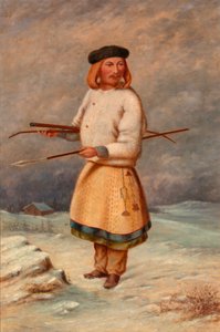 Litauisk mand, ca. 1890-1899.