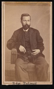 Portræt af Edward Palmer 1829-1911, 1868-1869. af Antonio Zeno Shindler