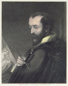 Selvportræt, indgraveret af Henry Meyer (1782-1847) pub. af William Mackenzie af Antonio da Correggio