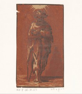 Sankt Judas Thaddeus Kristus og de tolv apostle (serietitel) af Antonio da Trento (attributed to)
