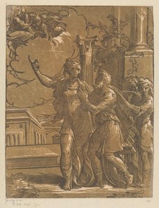 Kejser Augustus og den tiburtinske sibylle af Antonio da Trento