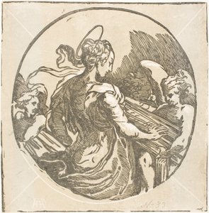 Sankt Cecilia af Antonio da Trento