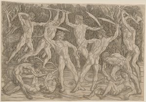 Battle of the Nudes, 1470