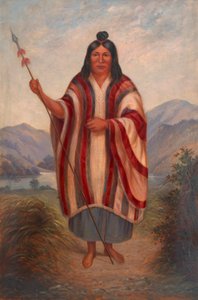 Peruviansk indianer af Antonion Zeno Shindler