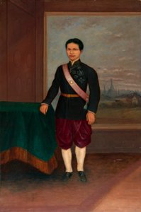 Siamesisk mand af Antonion Zeno Shindler