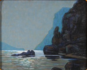 Myrer Laikmaa "Udsigt fra Capri"