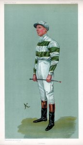John Evelyn Watts, britisk jockey, 1903. af Ao