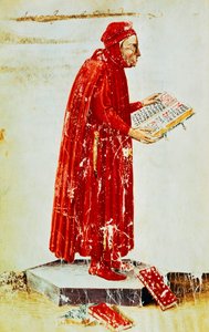 Portræt af Lino Coluccio Salutati (Stignano af Apollonio di Giovanni di Tommaso