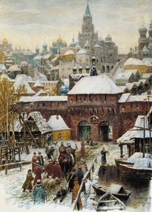 Moskva i det 17. århundrede, slutningen af det 19. - begyndelsen af det 20. århundrede.