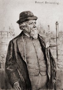 Robert Browning af Archibald Standish Hartrick