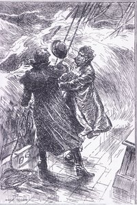 Ready havde lige tid til at klynge sig med begge hænder, 1900-tallet af Archibald Webb
