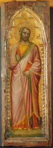 En hellig, muligvis Jakob den større, 1384-85. af Aretino Luca Spinello or Spinelli