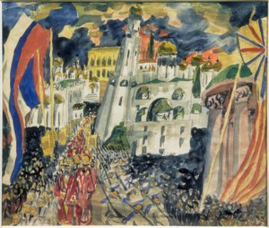 "Procession af bøn for sejr