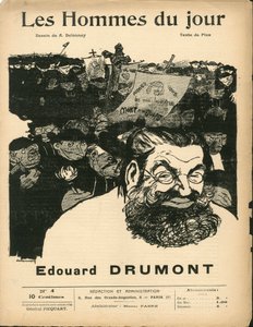 Cover af "" Dagens mænd "", nummer 4 af Aristide Delannoy