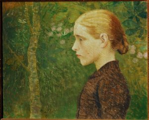 Aristide Maillol / Portrait Bust of a Peasant Girl