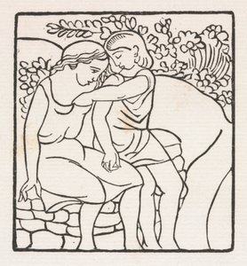 Daphnis og Chloe: Daphnis og Chloe i leg af Aristide Maillol