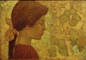 Pige i profil af Aristide Maillol