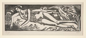 liggende kvinde af Aristide Maillol