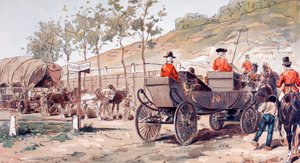 Leopold I af Belgiens kongelige vogn omkring 1830, 1886