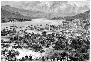 Nagasaki, Japan, 1895. af Armand Kohl