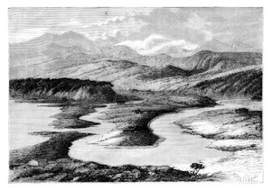 Dui-dalen, Sakhalin, Rusland, 1895. af Armand Kohl