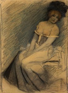 Venter, 1896. af Armand Rassenfosse