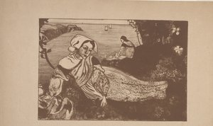 La Primavera (forår) 1894 (zinkograf)