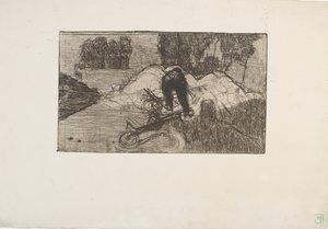 Le Debardeur (The Stevadore) 1893 (radering)