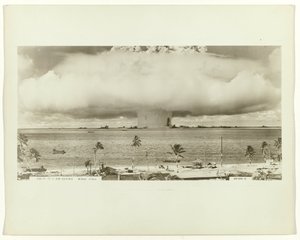 Atombombetest under Operation Crossroads Atomtest kaldet 