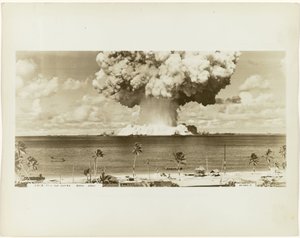 Atombombetest under Operation Crossroads Atomtest kaldet 